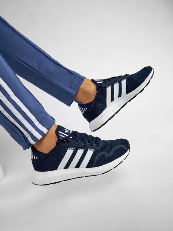 Adidas swift run clearance bleu