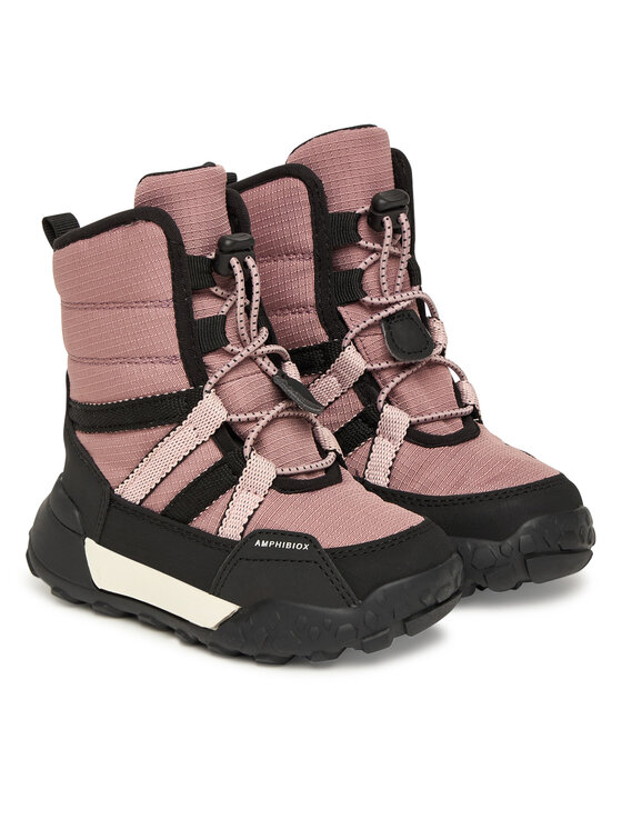 Geox Geox Škornji za sneg J Trekkyup B Ab J46M7F 08V50 C8A9B M Roza