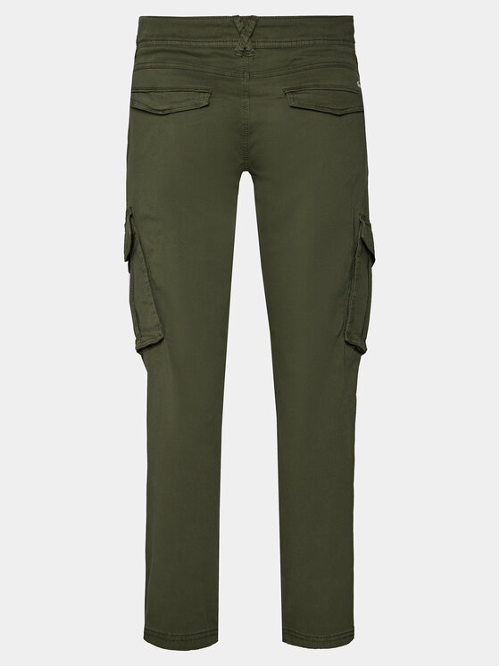 Blend Blend Hlače 20716450 Zelena Slim Fit