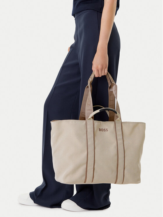 BOSS BOSS Handtasche Palmah 50546461 Weiß