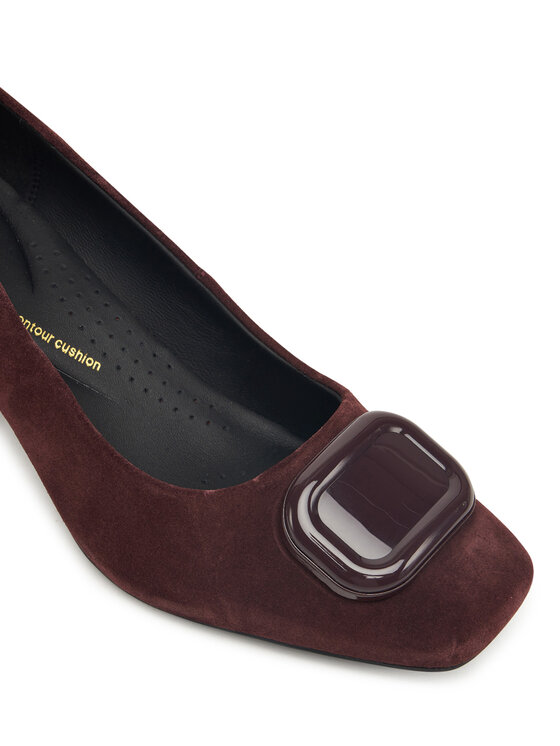 Clarks Clarks Γοβάκια Fernie Trim 26183038 Μπορντό