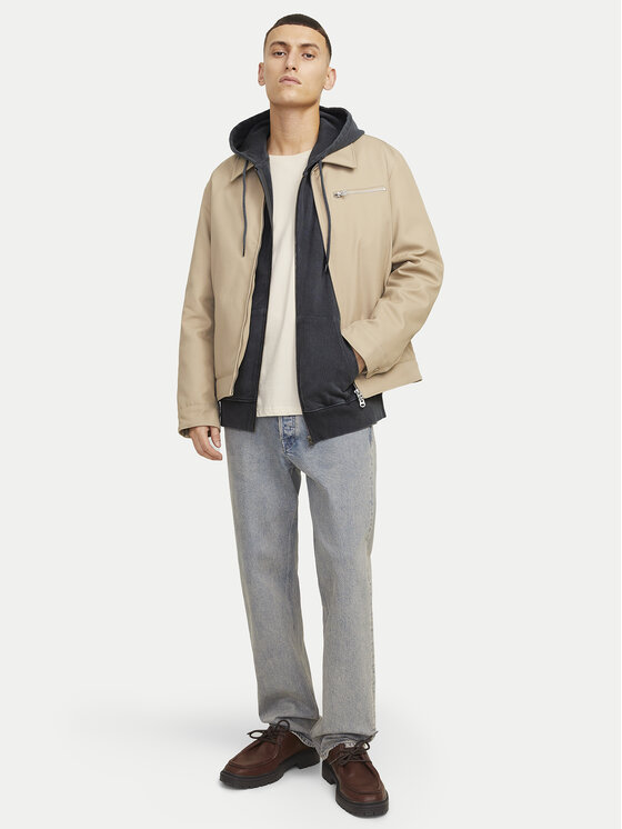 Jack & Jones Jack & Jones Mikina Charge 12270279 Šedá Loose Fit