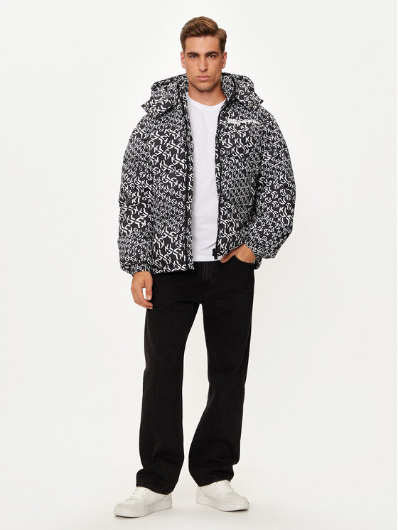 Karl Lagerfeld Jeans Karl Lagerfeld Jeans Зимно яке 246D1508 Черен Regular Fit