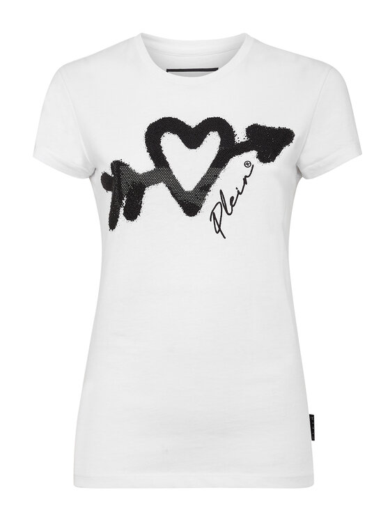 PHILIPP PLEIN PHILIPP PLEIN T-Shirt 8983 Bílá