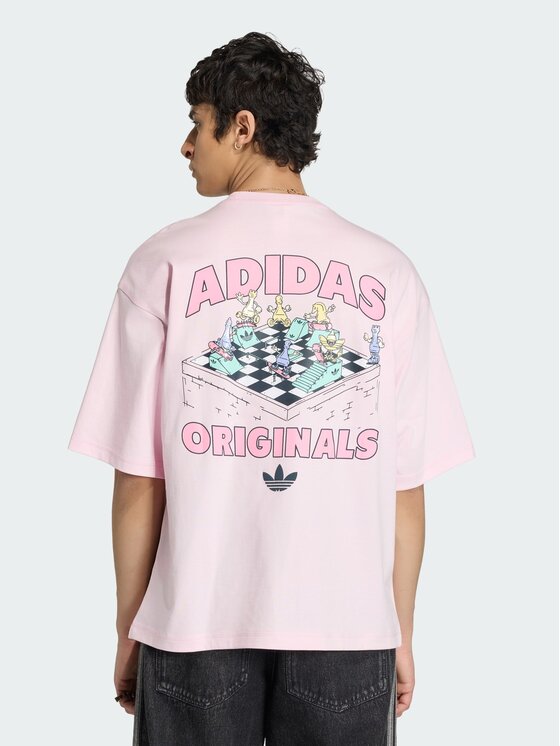 adidas adidas T-Shirt 164469 Różowy Oversize