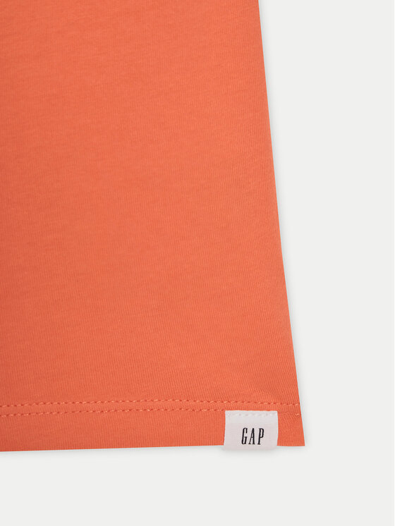Gap Gap Tričko 745882-03 Oranžová Regular Fit