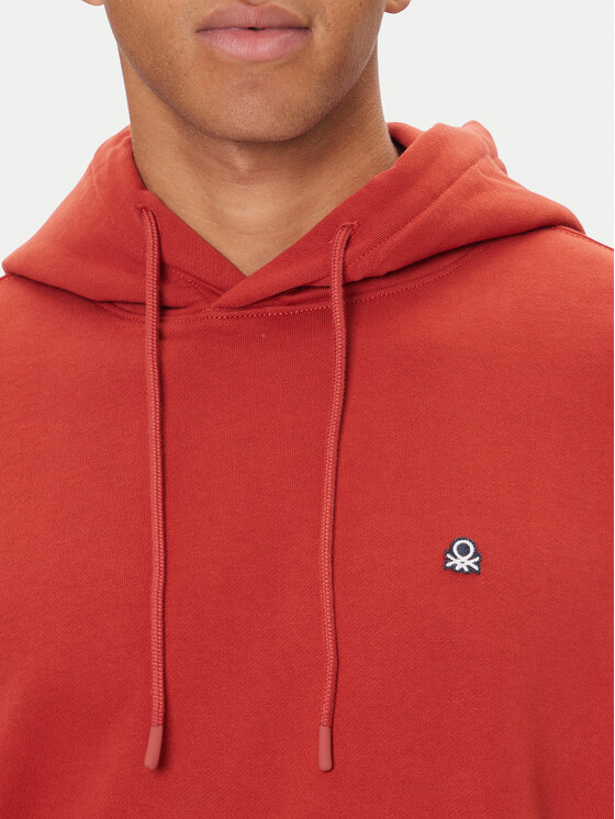 United Colors Of Benetton United Colors Of Benetton Jopa 342ZU201K Bordo rdeča Regular Fit