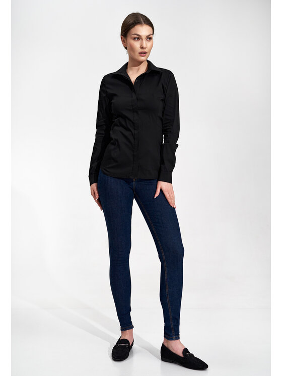 FIGL FIGLFIGL Camicia M876 Nero Regular Fit