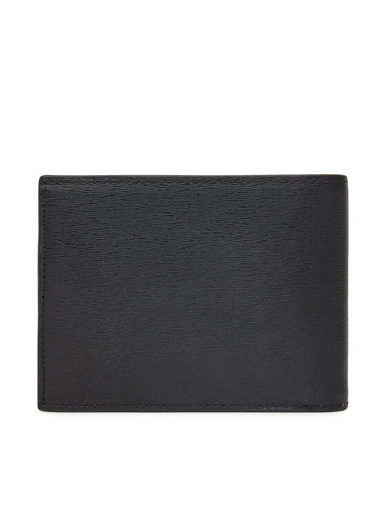 Calvin Klein Calvin Klein Vīriešu maks Epi Ck Trifold 10Cc W/Coin K50K512863 Melns