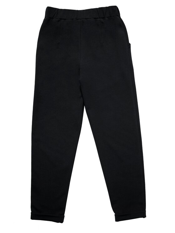 SLY SLY Spodnie dresowe 3S-405A Czarny Comfortable Fit