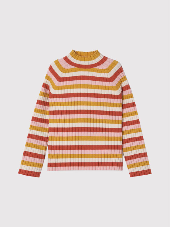 Mayoral Mayoral Rollkragenpullover 4024 Bunt Slim Fit