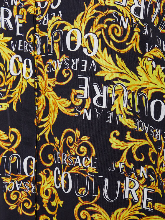 Versace Jeans Couture Versace Jeans Couture Košile 74HAL201 Černá Regular Fit