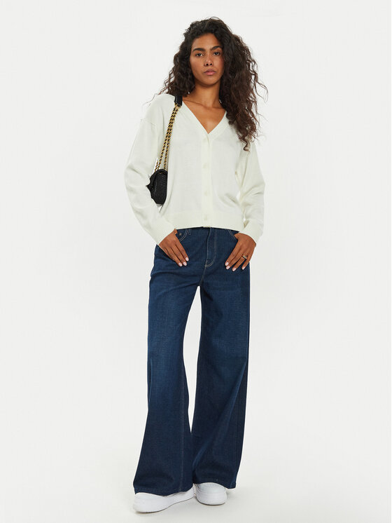 Guess Jeans Guess Jeans Kardigan W4BR16 Z3HO2 Ekrüüvärv Regular Fit