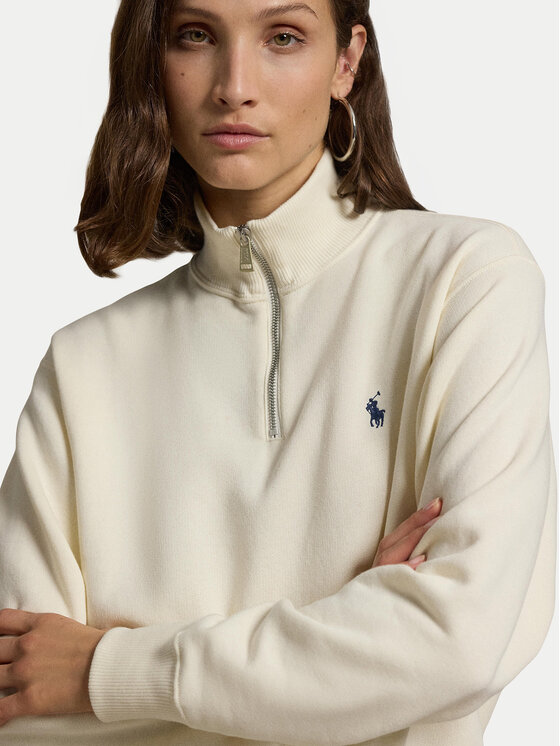 Polo Ralph Lauren Polo Ralph Lauren Світшот 211851659007 Écru Relaxed Fit