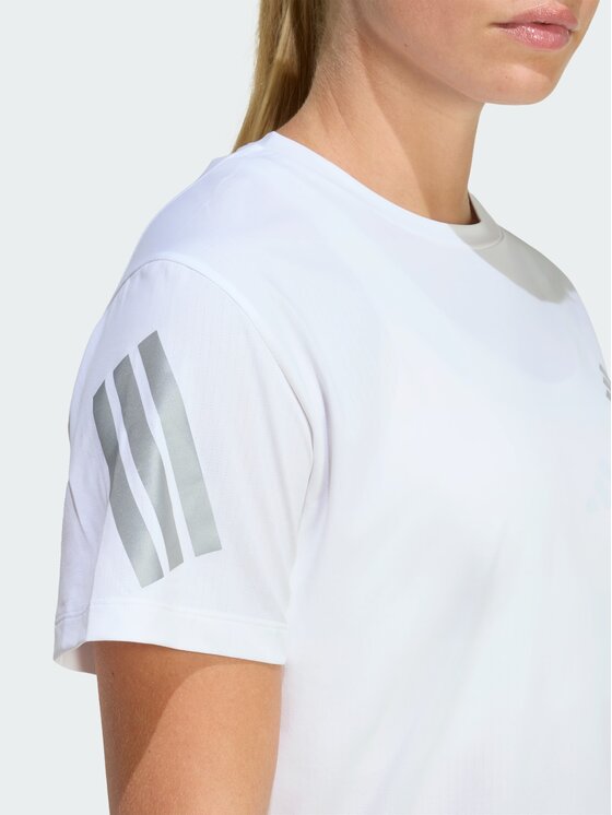 adidas adidas Koszulka techniczna 158728 Biały Regular Fit