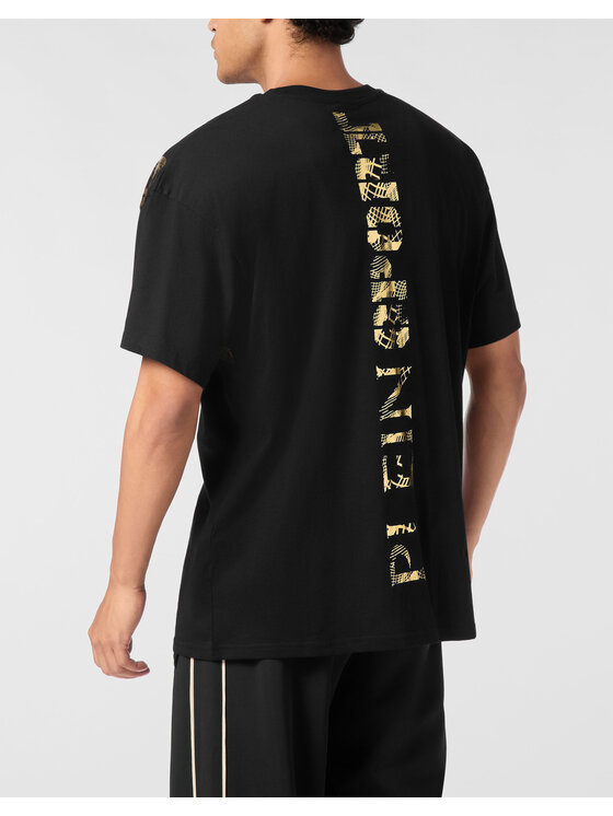 Plein Sport Plein Sport T-krekls 28017 Melns Regular Fit