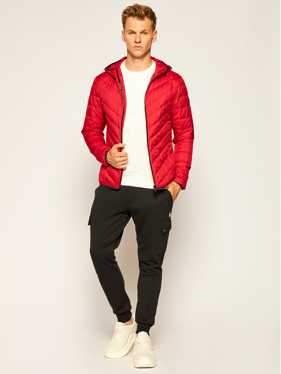 EA7 Emporio Armani EA7 Emporio Armani Пуховик 8NPB07 PNE1Z 1450 Червоний Regular Fit
