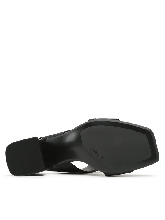 Calvin Klein Calvin Klein Σανδάλια Squared Blk Hl Sandal 45 He HW0HW01635 Μαύρο
