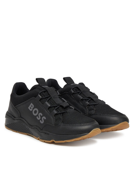 BOSS BOSS Sneakersy J51648 S Czarny