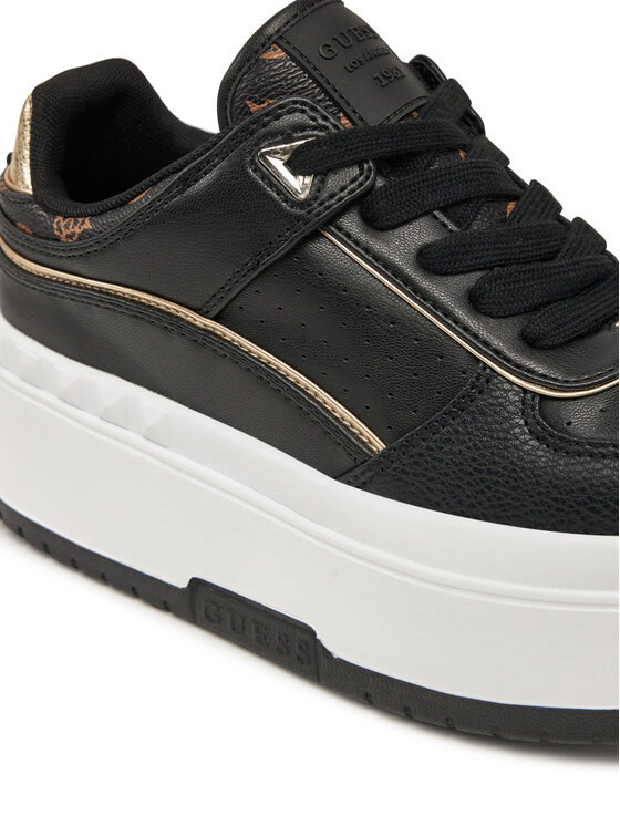 Guess Guess Sneakersy FLPRID ELE12 Čierna
