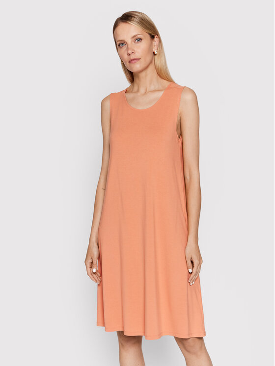 Tom Tailor Tom Tailor Igapäevane kleit 1032209 Oranž Regular Fit