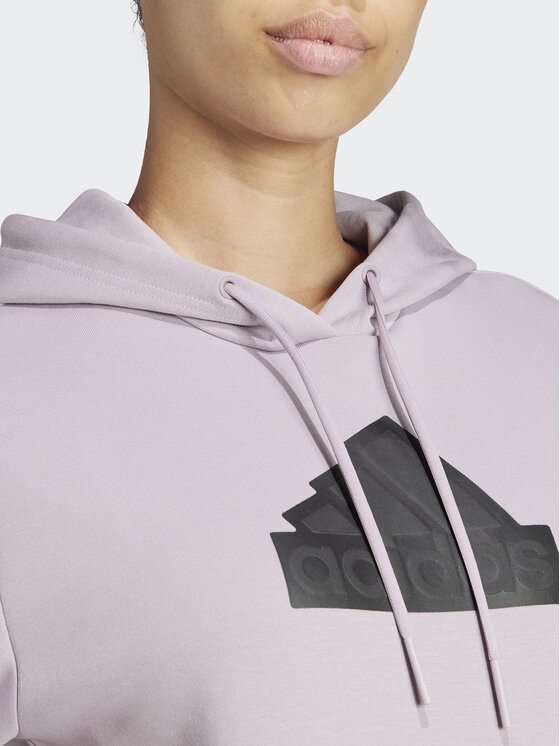 adidas adidas Суитшърт Future Icons Badge of Sport IS3641 Виолетов Regular Fit