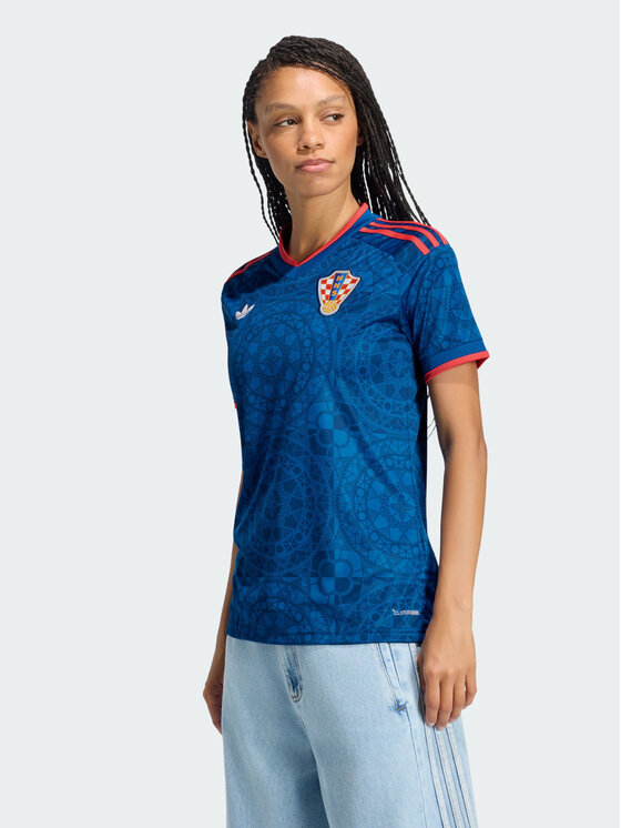 adidas adidas Koszulka techniczna 172570 Niebieski Regular Fit