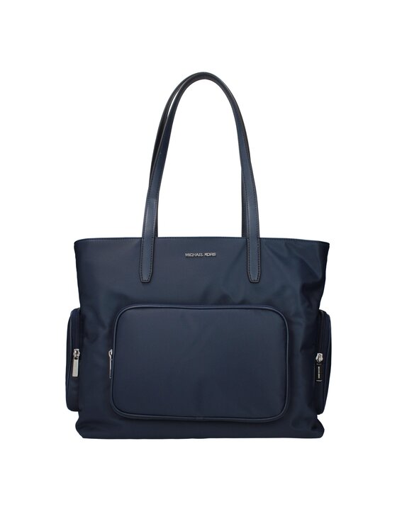 Michael Kors Michael Kors Torebka Blue Fabric Shoulder Niebieski jasny