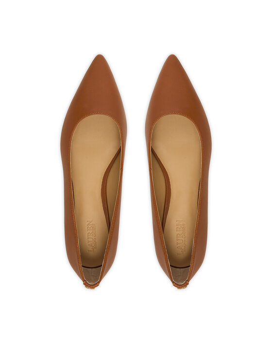 LAUREN RALPH LAUREN LAUREN RALPH LAUREN Baleriny Londyn 802P09039002 Brązowy