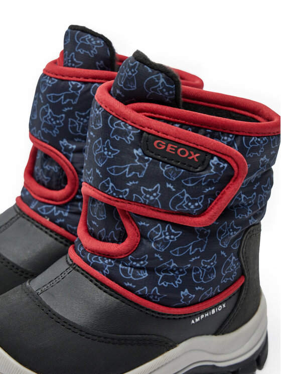 Geox Geox Śniegowce B Flanfil Boy B Abx B263VE 0BCMN C0048 M Czarny