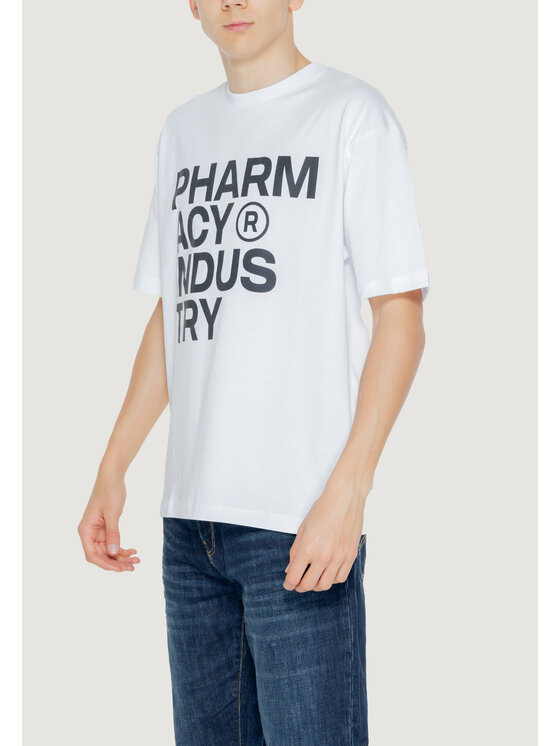 Pharmacy Industry Pharmacy Industry T-shirt PHABM00003 Bianco Shirt Fit