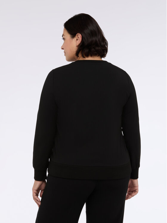 Fiorella Rubino Fiorella Rubino Bluza G811L209027N033 Czarny Regular Fit