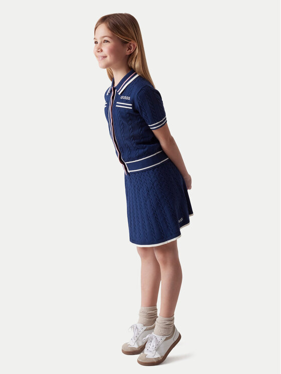 Guess Guess Спідниця J6RD22 Z4652 Cиній Regular Fit