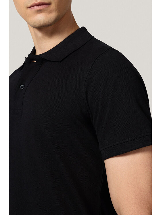 Próchnik Próchnik Polo PM5 PO073125000020 Czarny Regular Fit