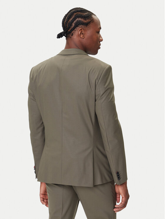 HUGO HUGO Costum Henry/Getlin232X 50530116 Verde Slim Fit
