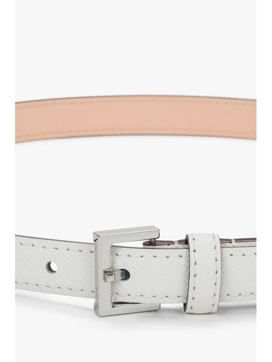 Estro Estro Dámsky opasok ER00118289 Biela