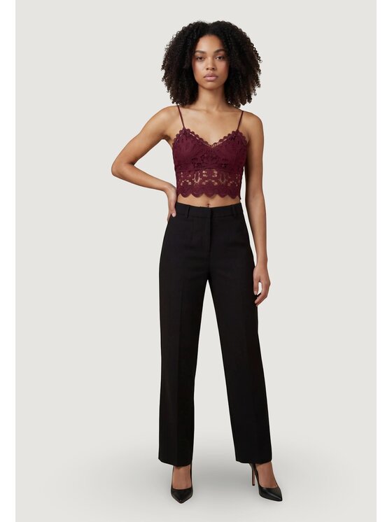 Morgan De Toi Morgan De Toi T-shirt BRASSIERE Viola Casual Fit