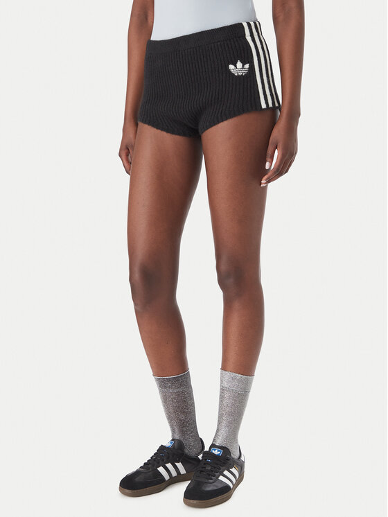 adidas adidas Sportshorts Adiluna Season 2 X Jennie Knitted Short Shorts LD8935 Schwarz Regular Fit