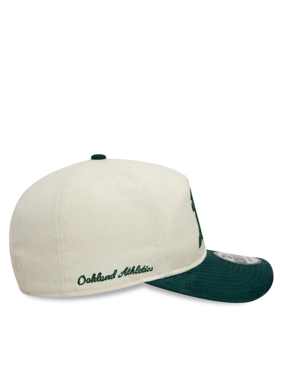 New Era New Era Czapka z daszkiem Script Oakland Athletics Golfer 60595252 Biały