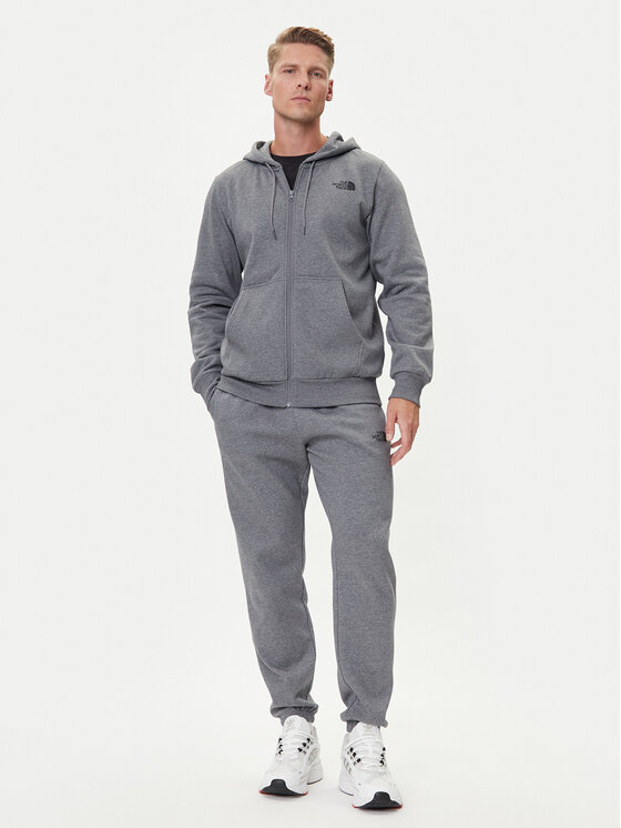 The North Face The North Face Bluza Simple Dome NF0A89FD Szary Regular Fit