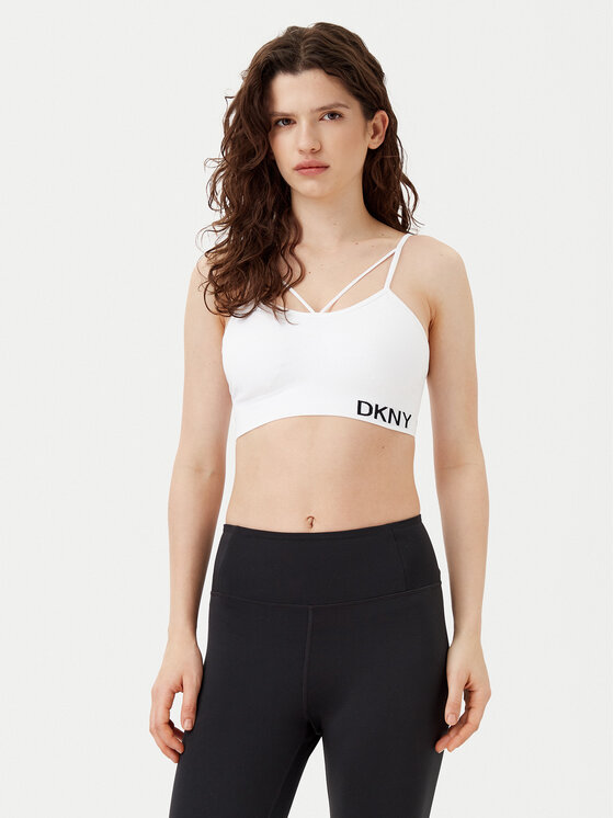 DKNY Sport Podprsenkový top DP8T5475 Biela