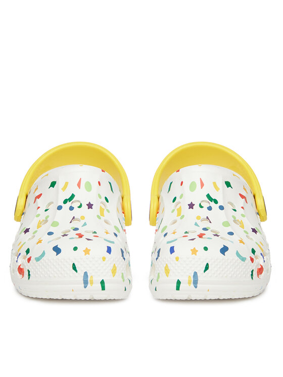 Crocs Crocs Şlapi BAYA SEASONAL PRINTED CG K 209728-94S Alb