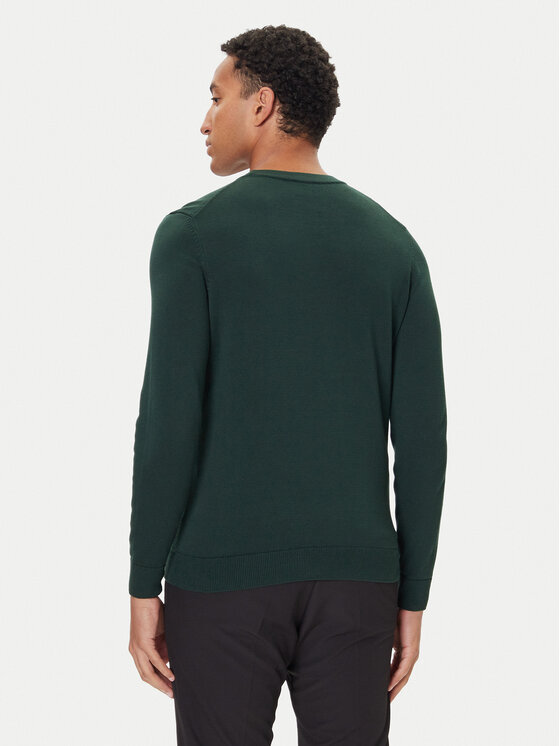 HUGO HUGO Pulover San Cassius-C1 50475083 Verde Regular Fit