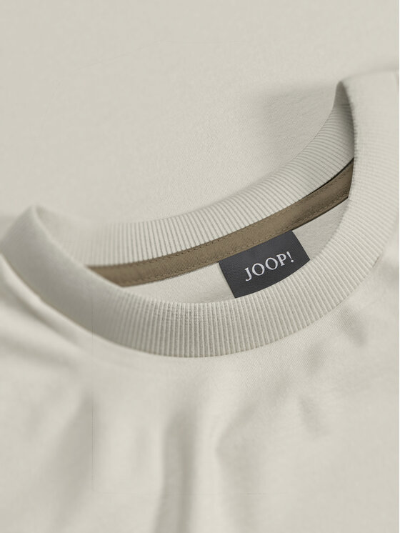 JOOP! JOOP! T-Shirt 17 JJ-03Brisko 10017941 30044674 Beżowy Regular Fit