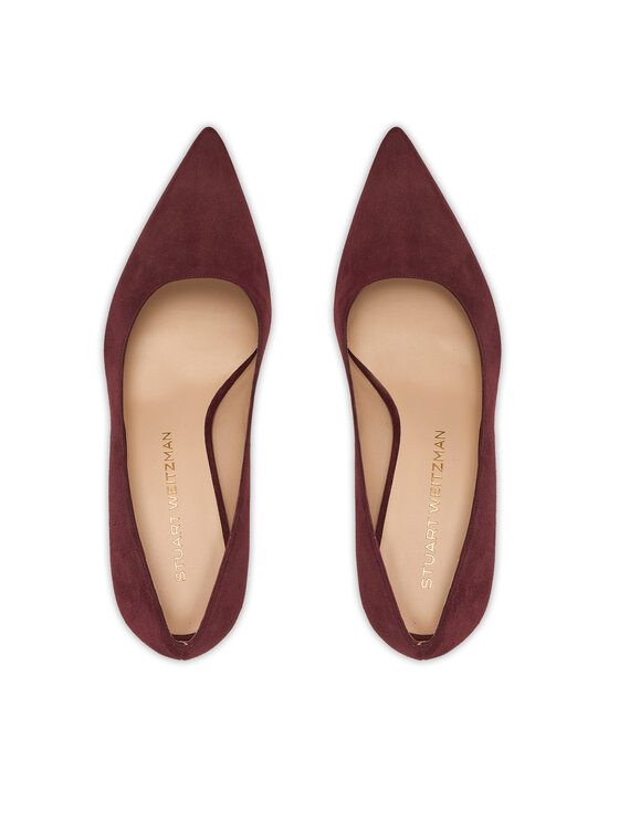 Stuart Weitzman Stuart Weitzman Pantofi cu toc subțire Stuart Power 85 SJ948 PY0 Vișiniu