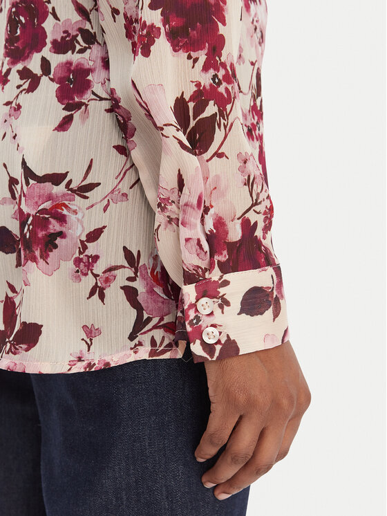 Guess Guess Camicia W6RH73 WDW82 Beige Regular Fit