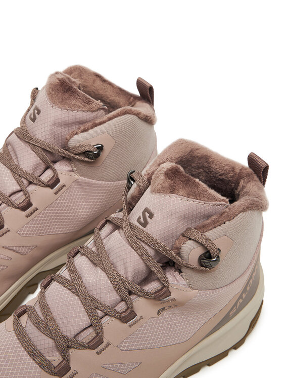 Salomon Salomon Trekkingi Outsnap Waterproof L47854100 Różowy