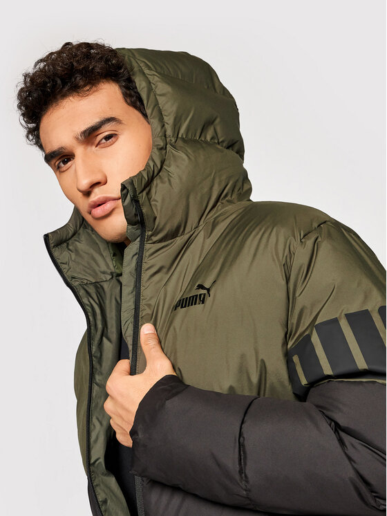 Padded Jacket Puma Daunenjacke Braun Puma Daunenjacke Essentials+