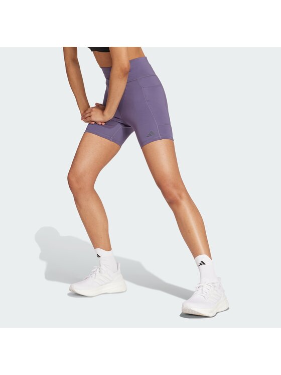 adidas adidas Szorty sportowe 133921 Fioletowy Fitted Fit