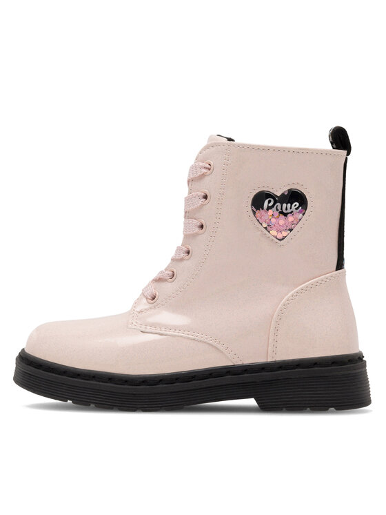 Nelli Blu Nelli Blu Schnürstiefeletten CMYF0068H-02A Rosa